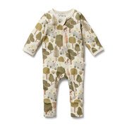 Wilson & Frenchy Zipsuit With Feet-bodysuits-and-rompers-Bambini