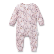 Aster & Oak Bunny Friends Zip Romper-bodysuits-and-rompers-Bambini