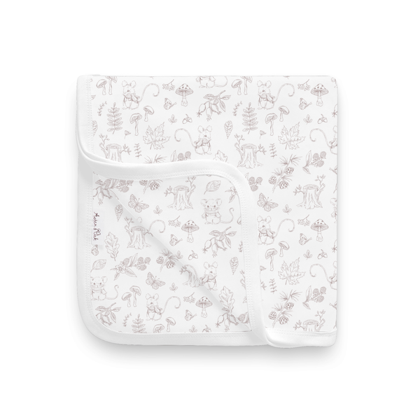 Aster & Oak Woodland Mouse Baby Wrap