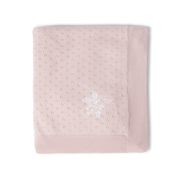 Aster & Oak Rose Blush Knit Blanket-sleepwear-and-bedding-Bambini