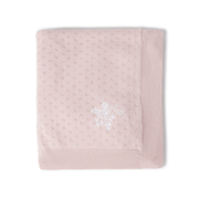 Aster & Oak Rose Blush Knit Blanket-sleepwear-and-bedding-Bambini