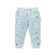 Aster & Oak Striped Seal Rib Legging-pants-and-shorts-Bambini
