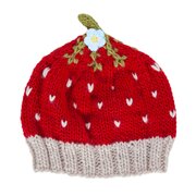 Acorn Strawberry Beanie-hats-and-sunglasses-Bambini