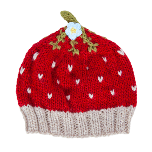 Acorn Strawberry Beanie