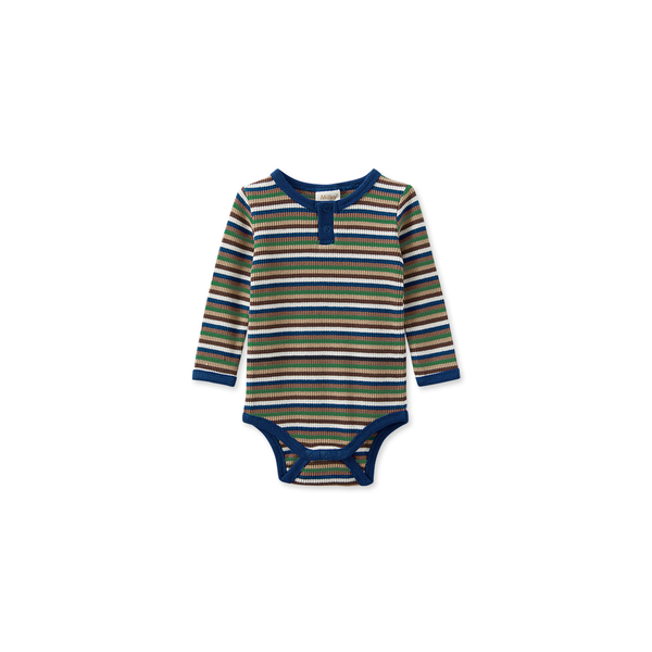 Milky Waffle Stripe Bubbysuit