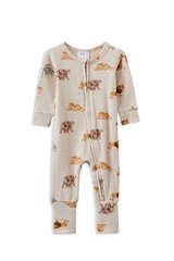 Milky Wildlife Zip Romper-bodysuits-and-rompers-Bambini