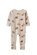 Milky Wildlife Zip Romper