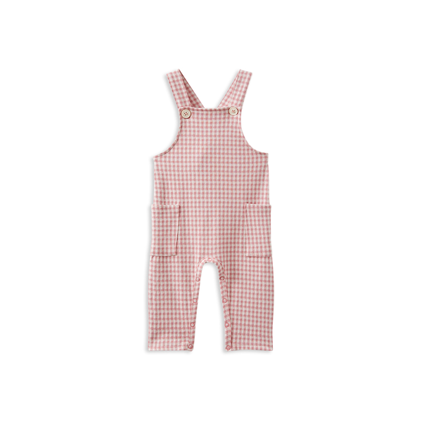 Milky Rose Check Overall