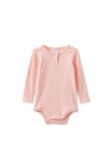 Milky Whisper Rose Bubbysuit-bodysuits-and-rompers-Bambini