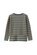 Milky Waffle Stripe Henley