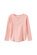 Milky Whisper Rose Henley
