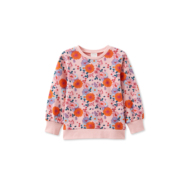Milky Sunflower Fleece Sweat
