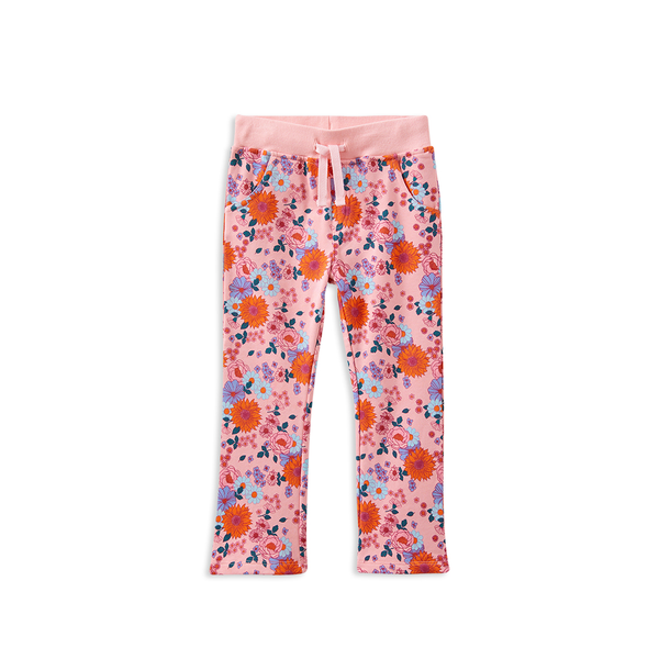 Milky Sunflower Fleece Track Pant