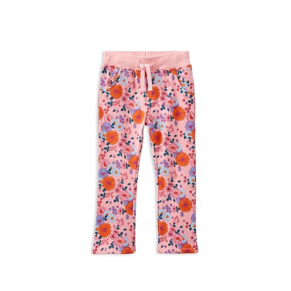 Milky Sunflower Fleece Track Pant