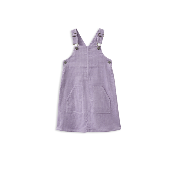 Milky Lilac Cord Dress