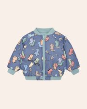 Huxbaby Dino Play Reversible Bomber-jackets-and-cardigans-Bambini