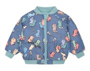 Huxbaby Dino Play Reversible Bomber-jackets-and-cardigans-Bambini