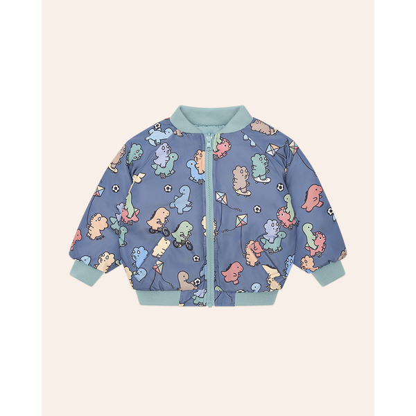 Huxbaby Dino Play Reversible Bomber