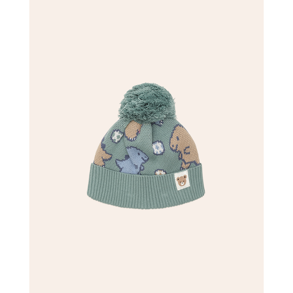 Huxbaby Dino Play Knit Beanie