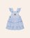 Huxbaby Ditsy Floral Tiered Overall Dress