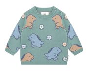 Huxbaby Dino Play Knit Jumper-tops-Bambini