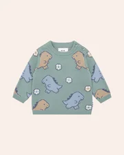 Huxbaby Dino Play Knit Jumper-tops-Bambini