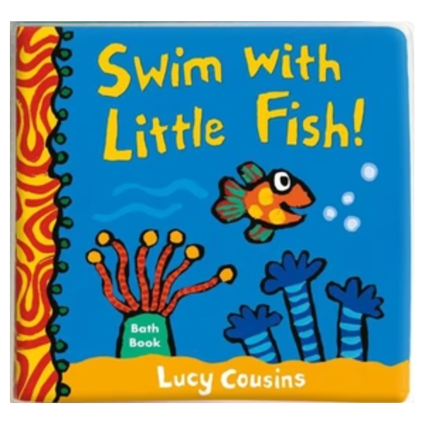 Swim With Little Fish Bath Book