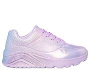 Skechers Uno Lite Metallic Shimmers Trainer-footwear-Bambini
