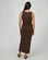 Silent Theory Evie Ruched Maxi Dress