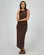 Silent Theory Evie Ruched Maxi Dress