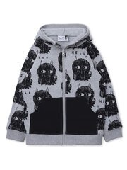 Minti Hello Monsters Furry Zip Up-tops-Bambini