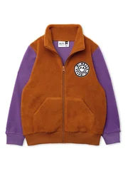 Minti Happy Teddy Zip Up-tops-Bambini