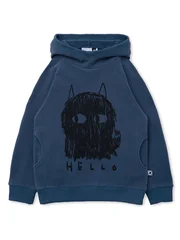 Minti Hello Goodbye Monster Furry Hood-tops-Bambini