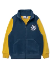 Minti Happy Teddy Zip Up-tops-Bambini