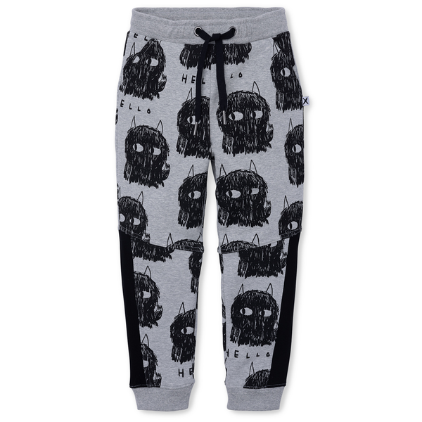 Minti Hello Monsters Furry Trackies