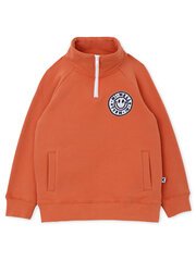 Minti Happy Furry Half Zip Crew-tops-Bambini
