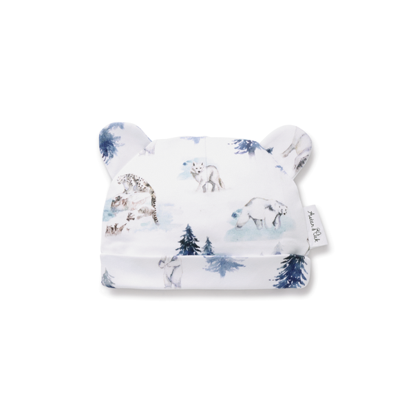 Aster & Oak Snow Animals Bear Hat