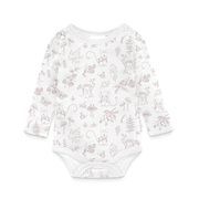 Aster & Oak Woodland Mouse Onesie-bodysuits-and-rompers-Bambini