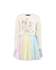 Rock Your Kid Unicorn Flags LS Circus Dress-dresses-and-skirts-Bambini