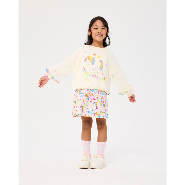 Rock Your Kid Unicorn Flags Sweatshirt