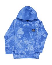 Radicool Blue Tie Dye Pocket Hood-jackets-and-cardigans-Bambini