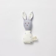 Over The Dandelions Organic Muslin Bunny Rattle-toys-Bambini
