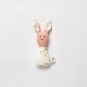 Over The Dandelions Organic Muslin Bunny Rattle-toys-Bambini