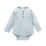 Aster & Oak Winter Sky Rib Onesie