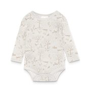 Aster & Oak Woodland Ditsy Onesie-bodysuits-and-rompers-Bambini