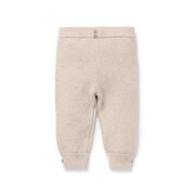 Aster & Oak Sand Fleck Knit Pants-pants-and-shorts-Bambini