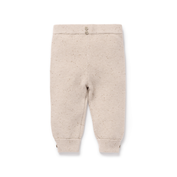 Aster & Oak Sand Fleck Knit Pants