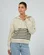 Silent Theory Astrid Quarter Zip Knit Sweater