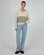 Silent Theory Astrid Quarter Zip Knit Sweater