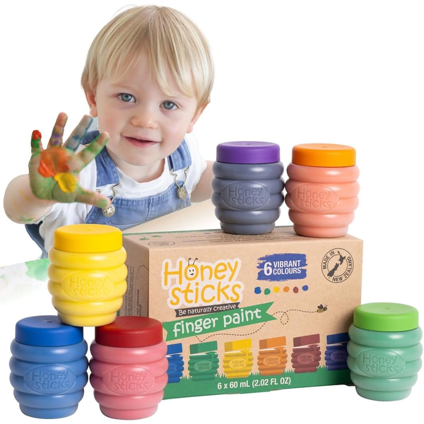 Honeysticks Finger Paint